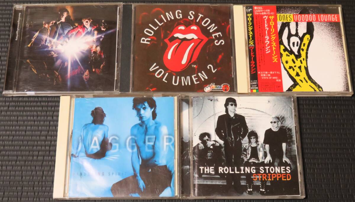 ◆The Rolling Stones◆ ローリング・ストーンズ 5枚まとめて 5枚セット 5CD A Bigger Bang, Stripped, Voodoo Lounge 送料無料