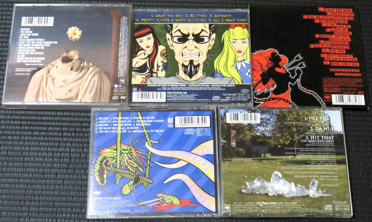 ◆The Offspring◆ オフスプリング 5枚まとめて 5枚セット 6CD Americana, Rise & Fall, Rage & Grace, Splinter 送料無料_画像2