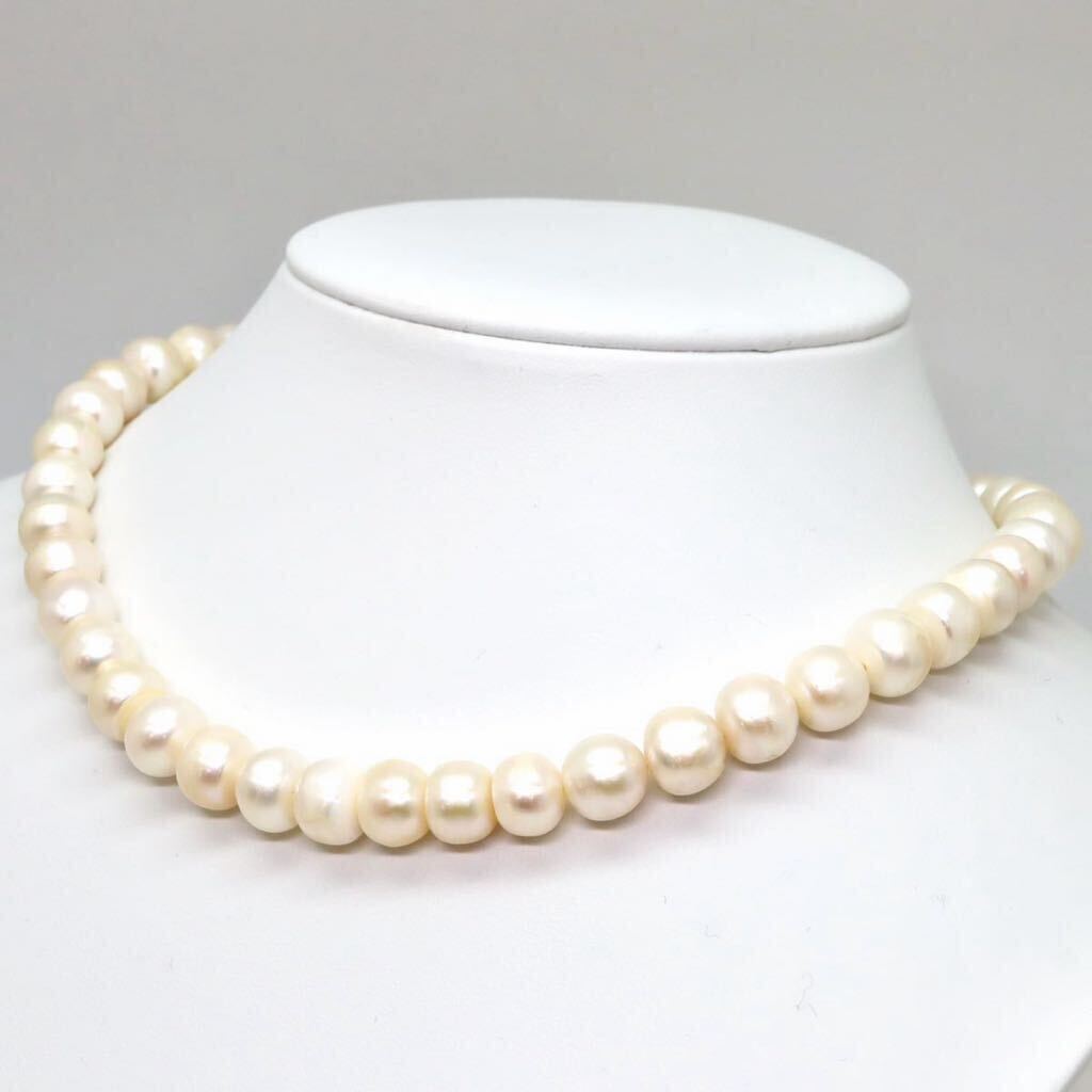 ＊本真珠ネックレス＊b 約57.1g 約41.5cm パール pearl necklace jewelry DA5/DA5_画像3