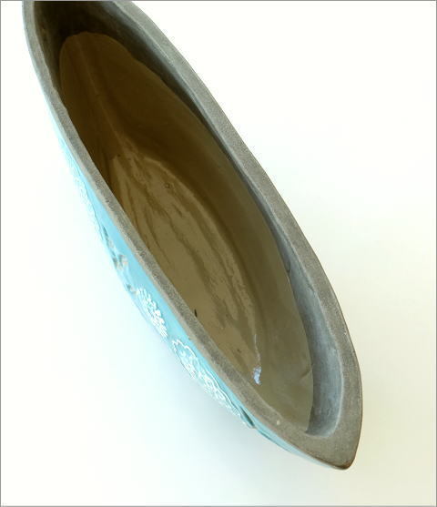 花瓶 花びん おしゃれ 口が広い デザイン フラワーベース 花器 陶器のベース ボルLB 送料無料(一部地域除く) sik7995_画像4