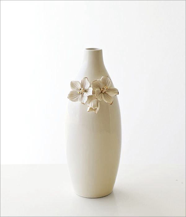花瓶 おしゃれ 陶器 フラワーベース 花器 かわいい モダン 花入れ 花びん フラワーベース グレイス_画像6