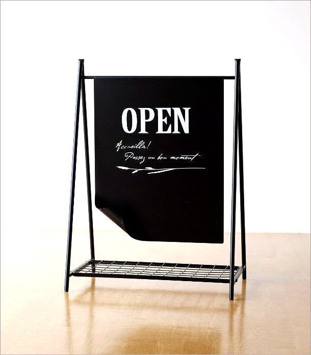  autograph board signboard stylish shelves attaching open Crows iron. shelves attaching open Crows stand free shipping ( one part region excepting ) mty8211