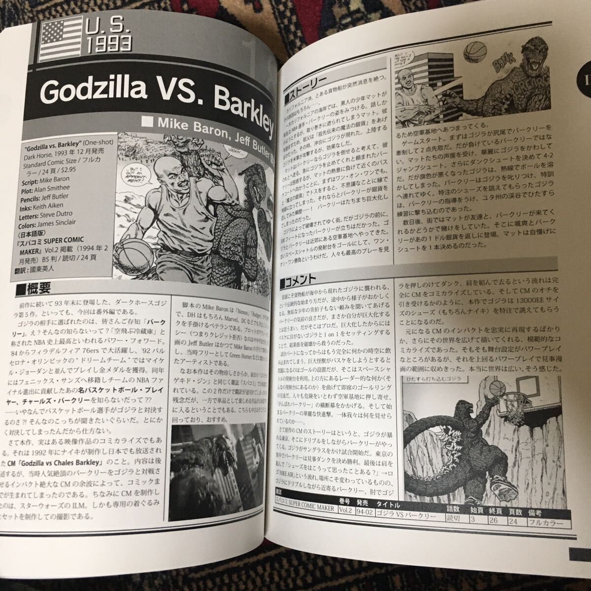 日米対決! 平成ゴジラ 漫画アメコミ完全解説 上 1984-1992 Nobody gonna take my car I'm gonna race it to the ground Deeper Undergroungの画像2