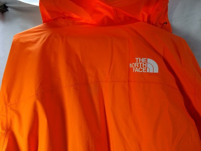 THE NORTH FACE /ノースフェイス■マウンテンパーカー 防水 防風 アウトドア キャンプ Lサイズ オレンジ ジャケット_画像3