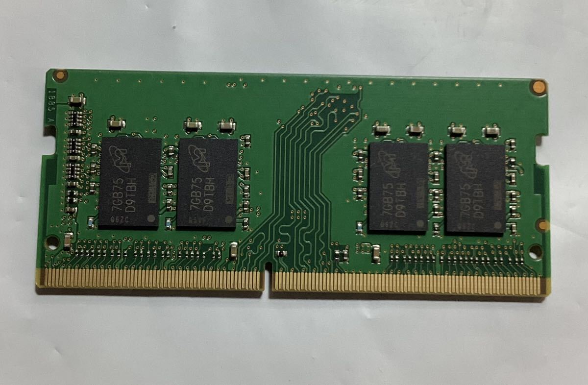 MICRON ノートパソコン用 8GB DDR4 2400 MTA8ATF1G64HZ-2G3B1/新品バルク品/ネコポス配送の画像2