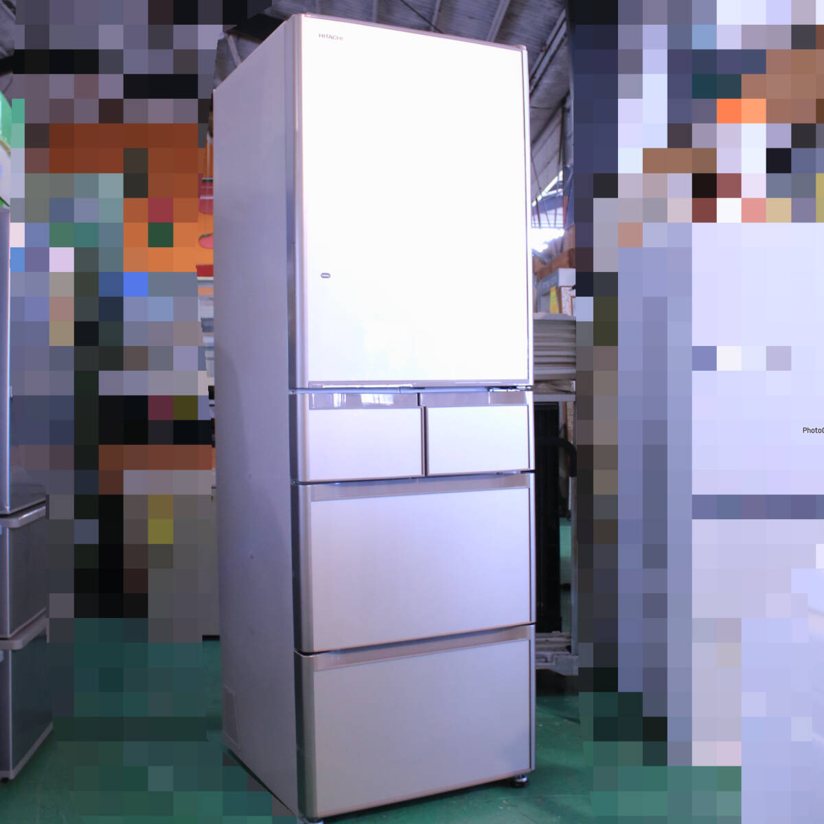 a//A7303 Hitachi HITACHI 5-door refrigerator R-S4200F(XN) type 2016 year made right opening capacity 415L