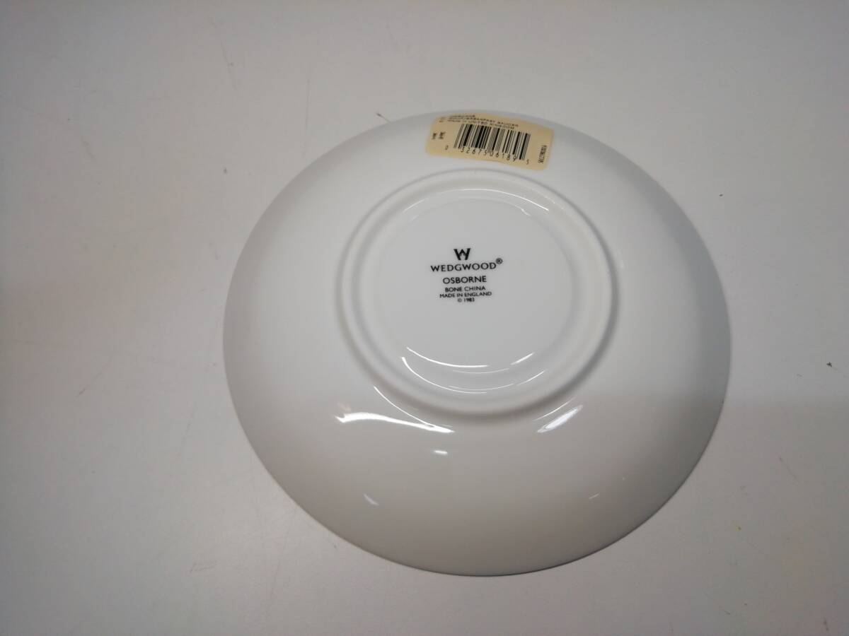 あ//H6449【未使用・保管品】WEDGWOOD ウェッジウッド オズボーン スープカップ＆ソーサー 50123900571 の画像7