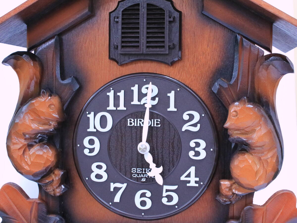 あ//A7364 【未使用・長期保管品】SEIKO セイコー 鳩時計 バーディー PB314B の画像3
