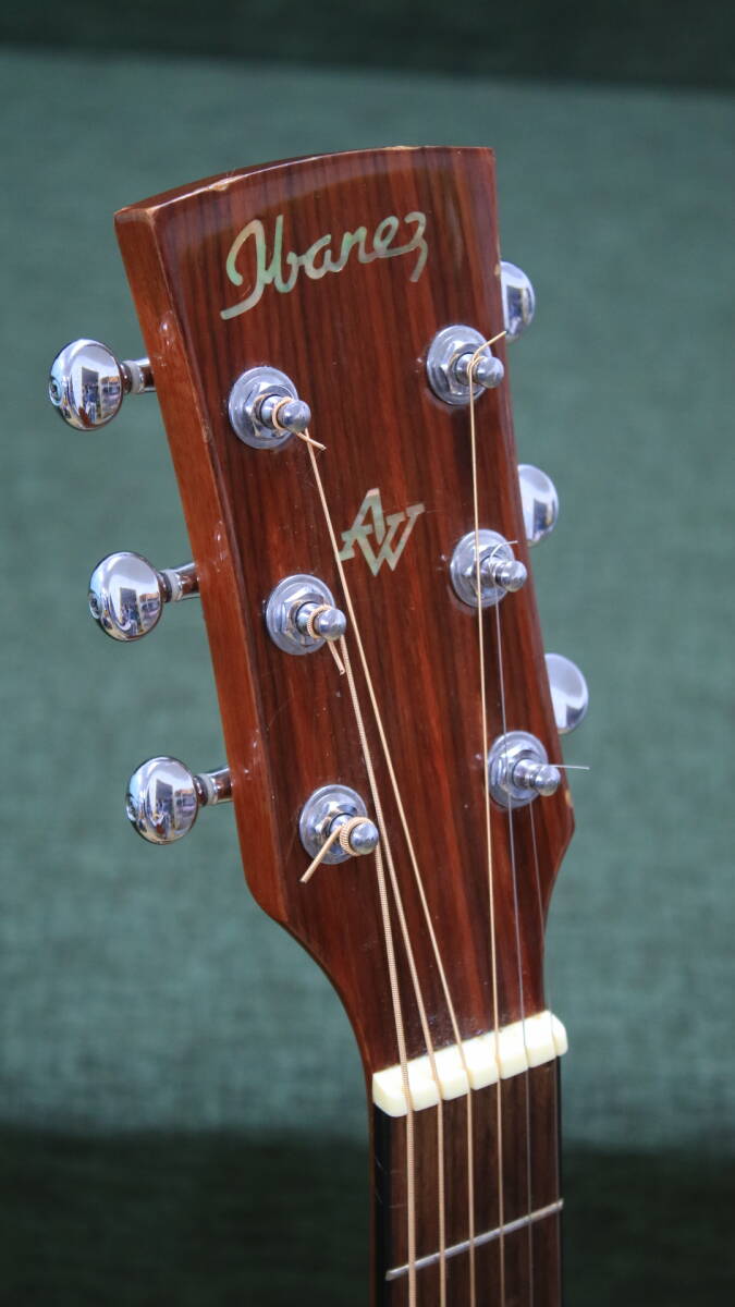 あ//A7235 ギター アイバニーズ Ibanez Artwood AC-10 アコースティックギター ハードケース付きの画像3