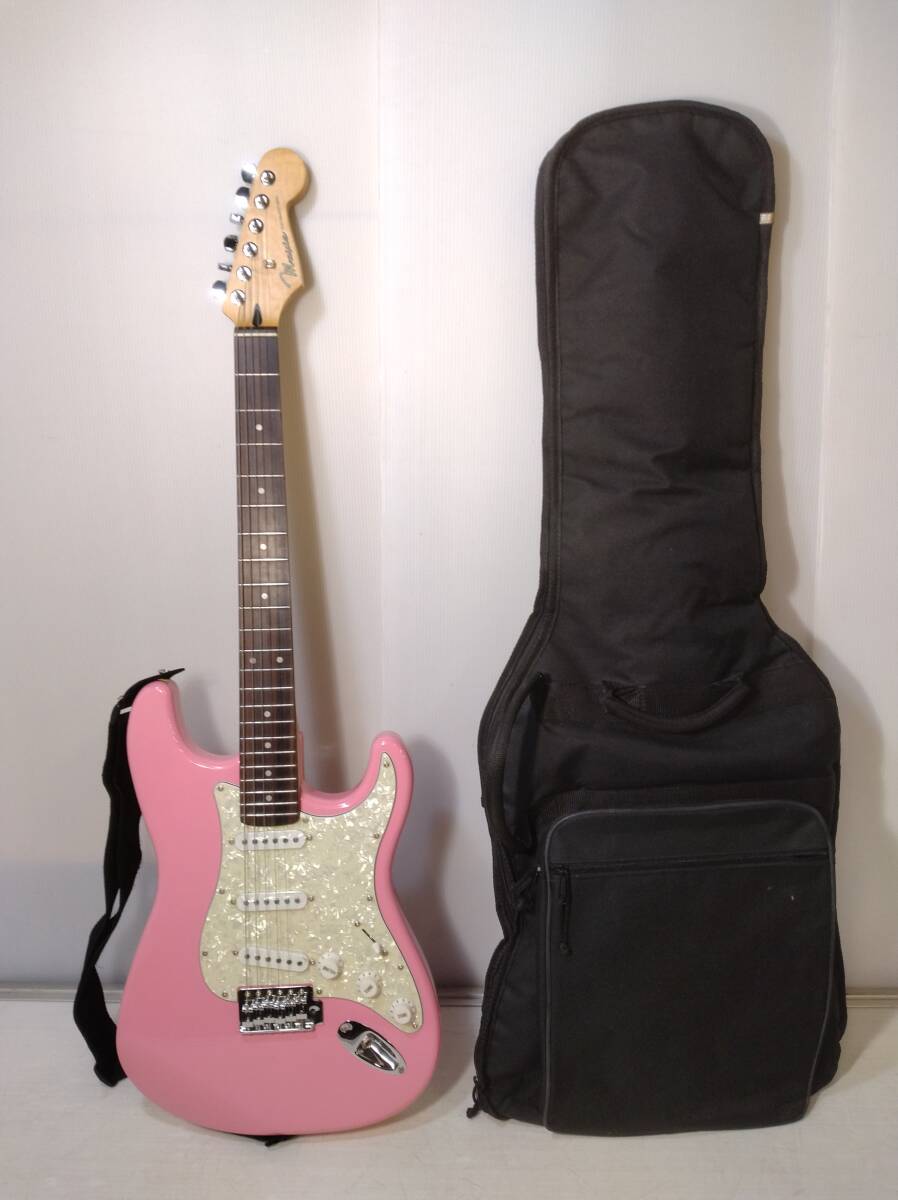 あ//しH1372   Maris メイビス エレキギター ストラトキャスター ピンク イシバシ楽器の画像1