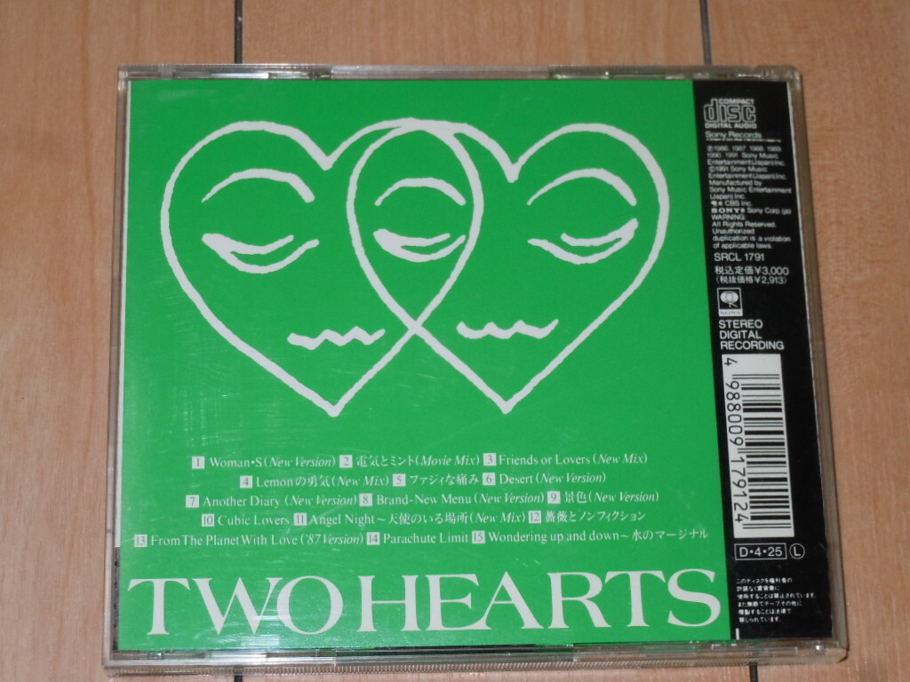 ベストアルバム CD★サイズ Psy・S(saiz) / Two Hearts★Woman・S,Another Diary,Cubic Lovers,薔薇とノンフィクション_画像2
