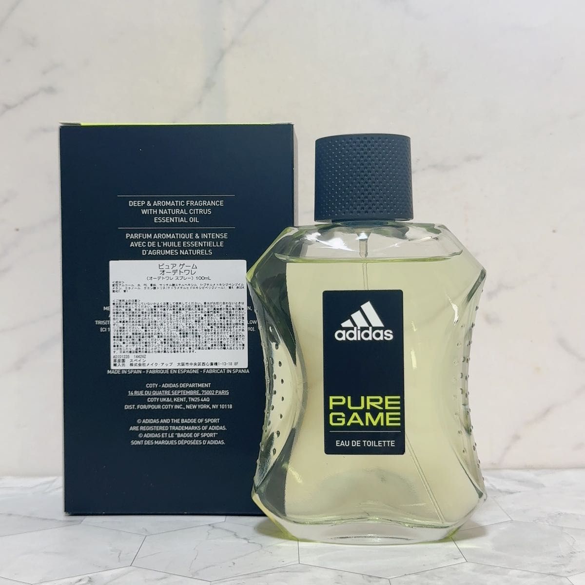 アディダス ADIDAS ピュアゲーム「2023年リニューアル」PURE GAME EDT 100ml