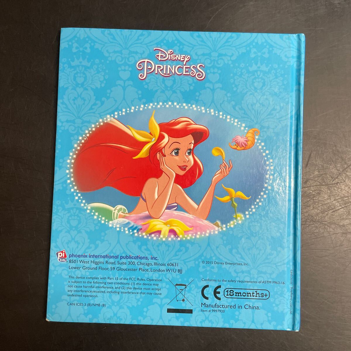 ディズニー 洋書 Disney 絵本 princess colors English picture book バイリンガル　子ども　読み聞かせ　教育　中古　本_画像2