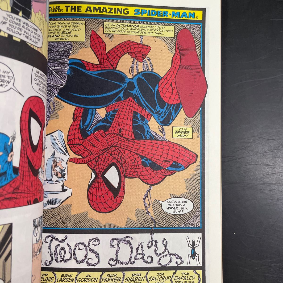 Spider-man the assassin nation plot Marvel スパイダーマン アメコミ マンガ マンガ コミック 英語 学習 マーベル 中古 本の画像3