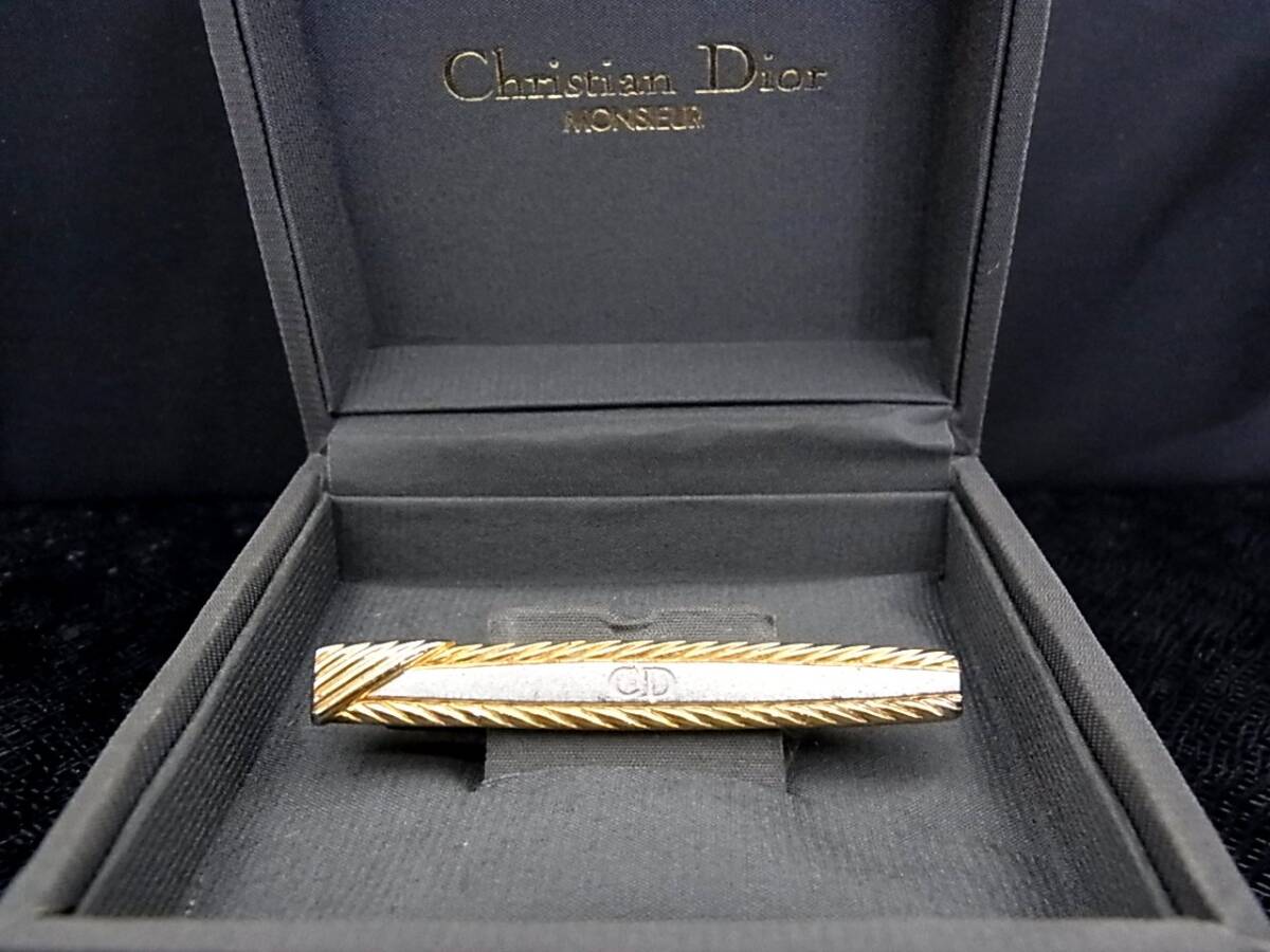 # прекрасный товар #N0317 [Dior] Dior [ Gold * серебряный ]# галстук булавка булавка для галстука!