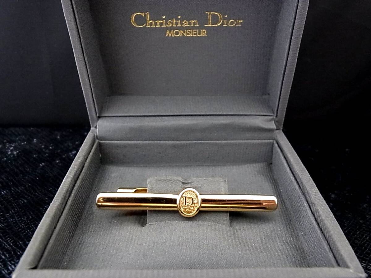 # new goods N#N0054 [Dior] Dior [ Gold ] necktie pin tiepin!