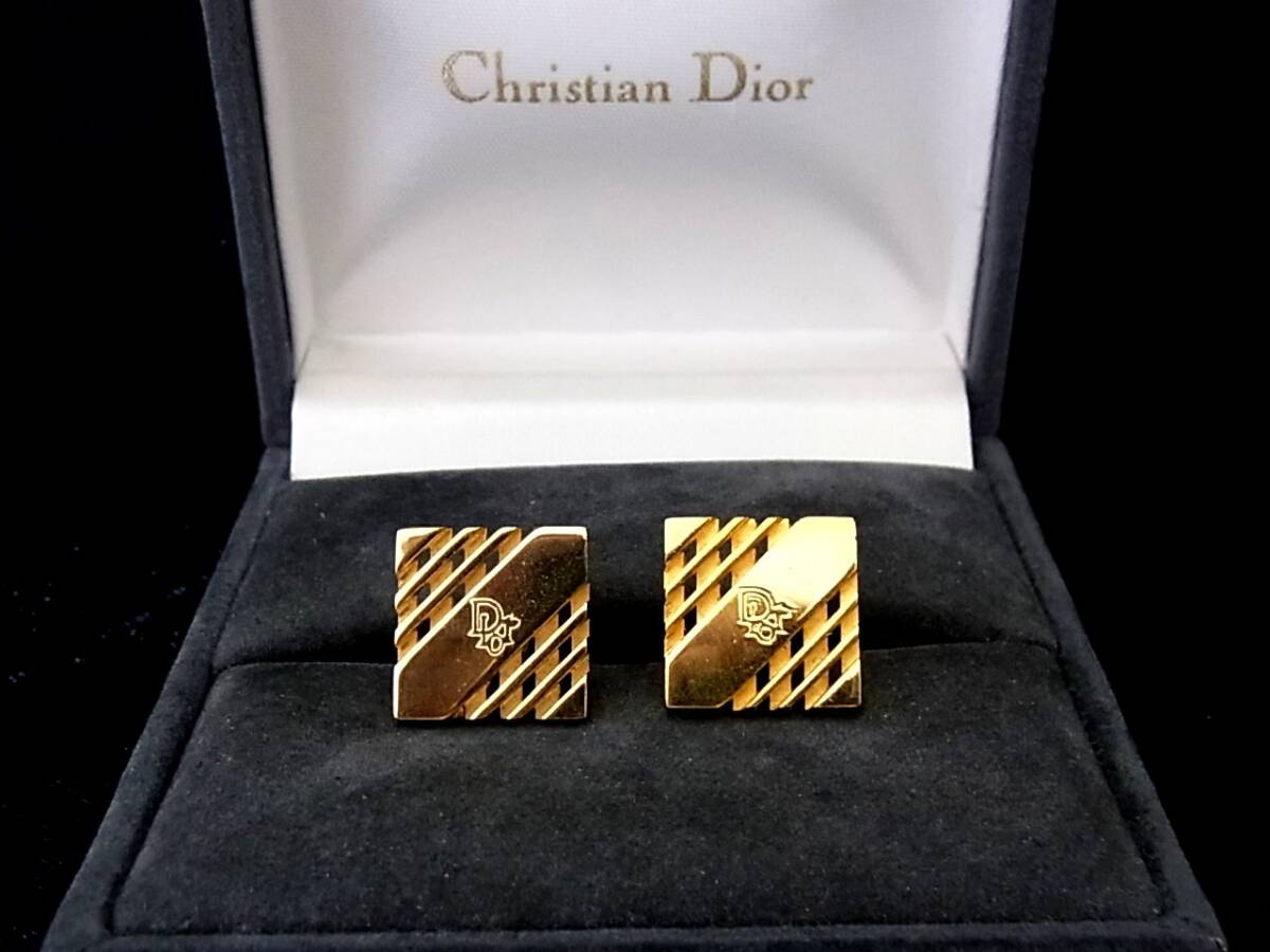 # новый товар N#N0064 [Dior] Dior [ Gold ] запонки!