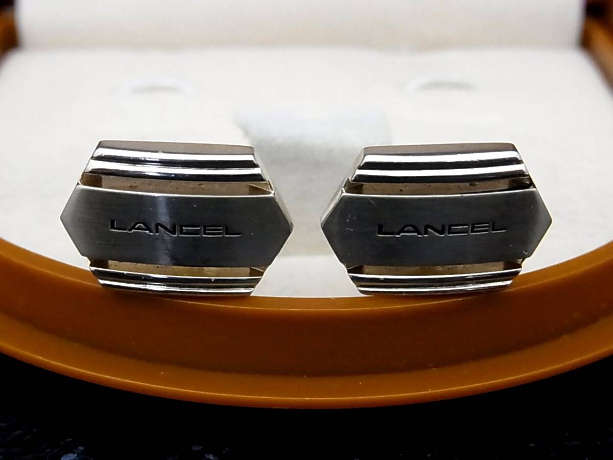 ■新品N■№0540 ランセル【LANCEL】【ゴールド】■カフス＆ネクタイピン タイピン セット♪_画像3