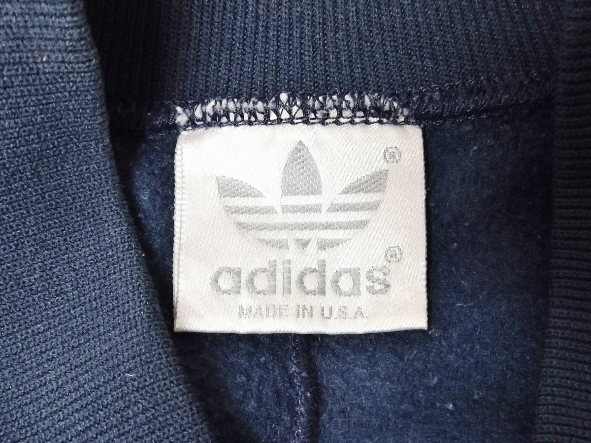 ワケアリ格安 old adidas オールド アディダス ジャージ トラックトップ ATP タイプ デカロゴ USA アメリカ製 ヴィンテージ 90s 在原みゆ紀_画像4