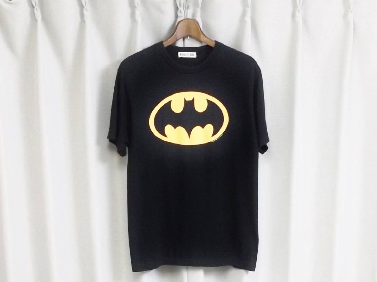 ◆希少◆BATMAN バットマン Tシャツ WARNER ワーナー コピーライト 1989 DC COMICS 80s ヴィンテージ ブラック アメコミ Y2K 古着女子 在原_画像1