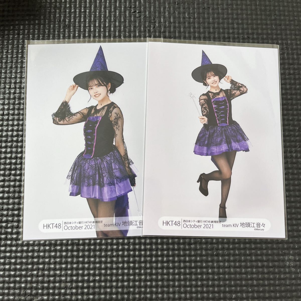 HKT48 地頭江音々 生写真 ハロウィン_画像1