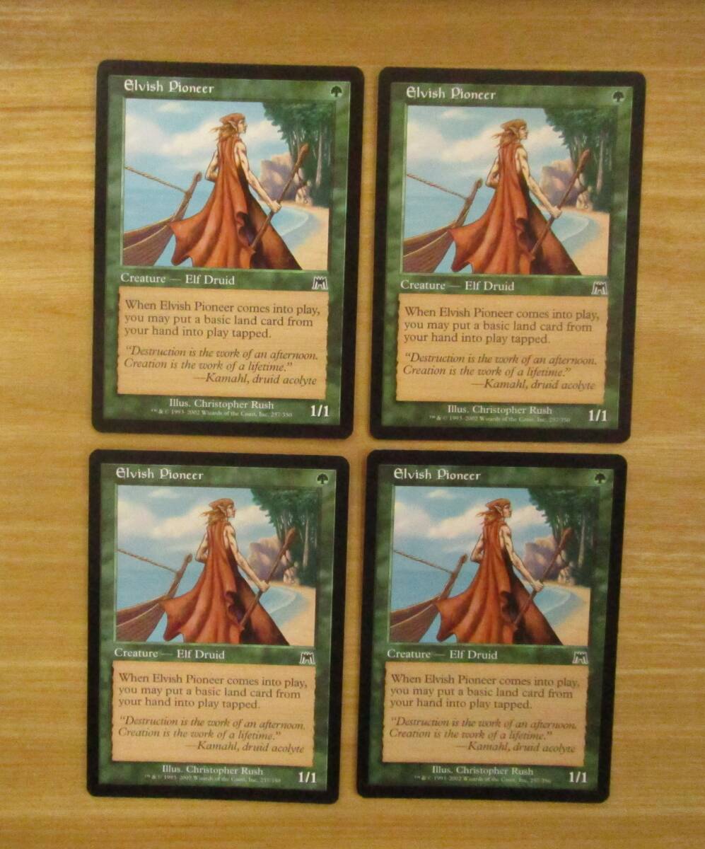 MTG   エルフの開拓者  英４枚セット（ONS)の画像1