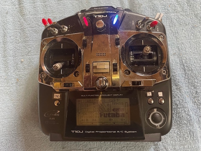 フタバ / T10J プロポ 送信機 モード2 / 左スロットル仕様 受信機 セット 10ch-2.4GHz T-FHSS AIRモデル_画像1