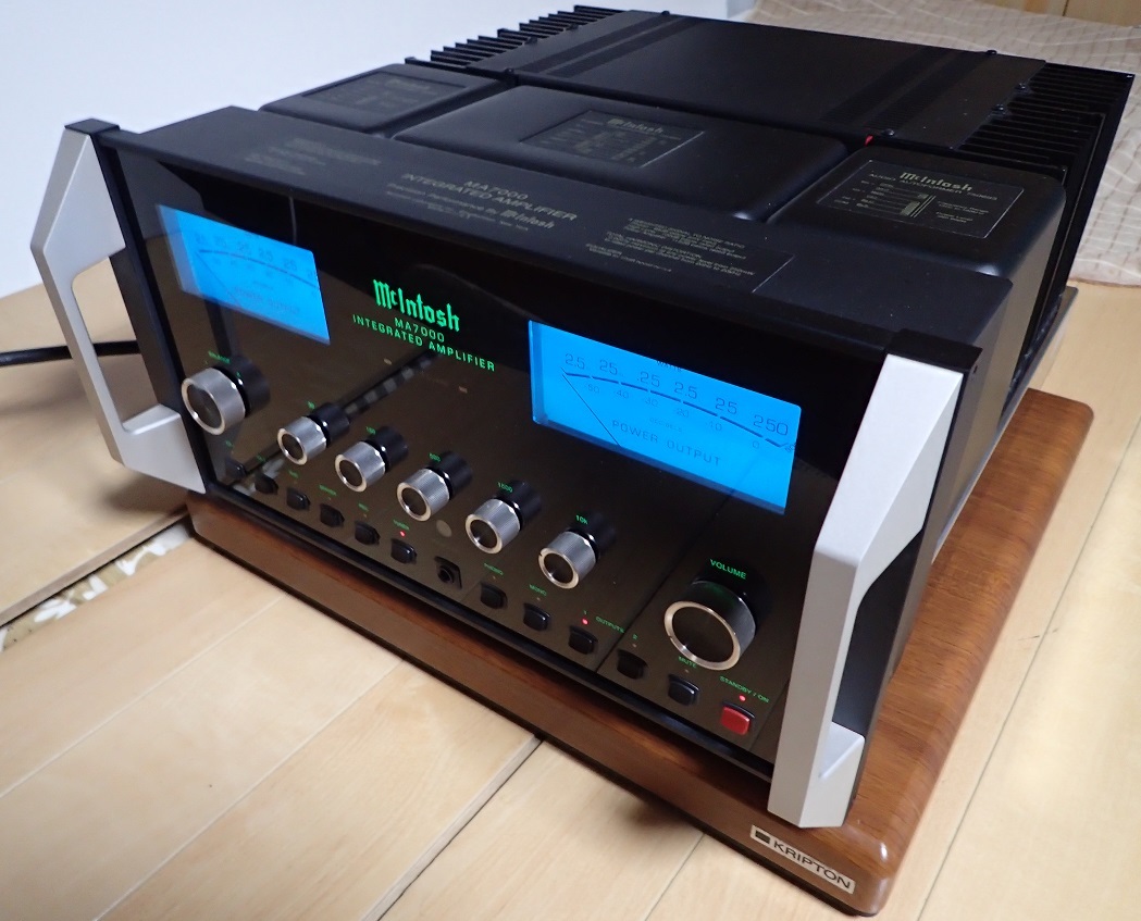 ★McIntosh マッキントッシュ MA7000 プリメインアンプ 美品・メンテナンス済 ★の画像7