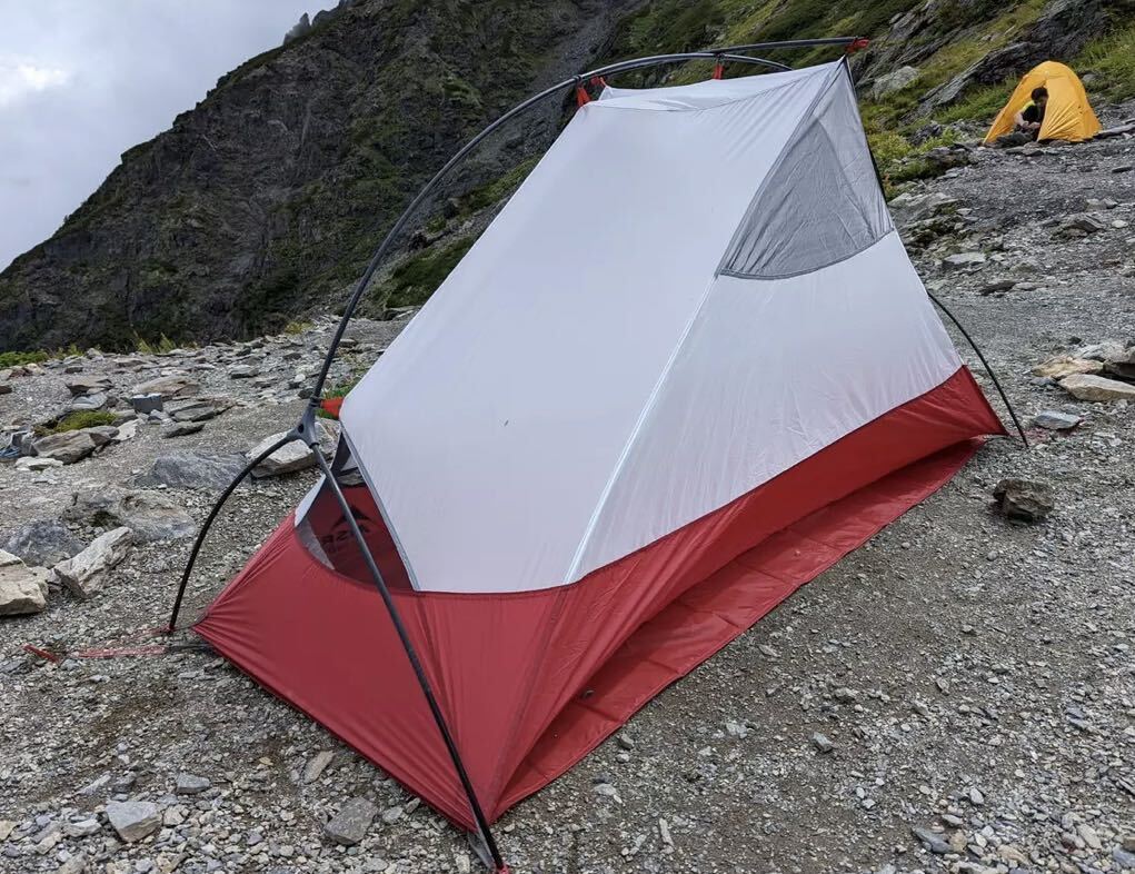 新品 MSR ハバハバ シールド1 HUBBA HUBBA SHIELD 1 キャンプ ソロテント アウトドア エムエスアール テント 登山 山登り定価88000円