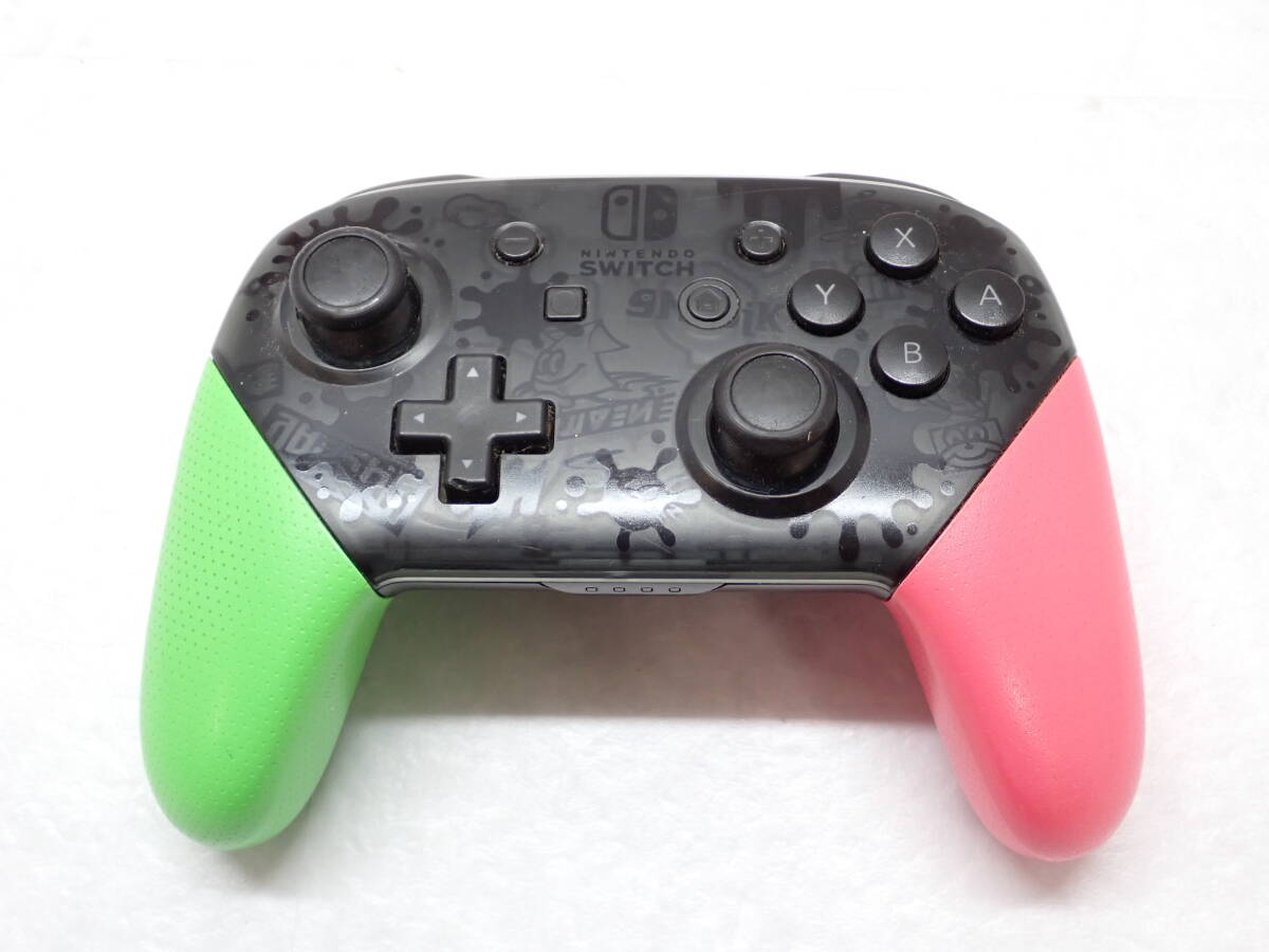 166【ジャンク】ニンテンドースイッチ Nintendo Switch Joy-Con ジョイコン プロコントローラーまとめ スプラトゥーンエディション等_画像5