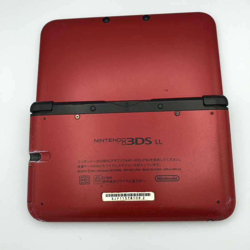 ジャンク 本体 ３ＤＳ ＬＬ ２台 セット 動作不良品 保証なし ニンテンドー スリーディーエス エルエルの画像3