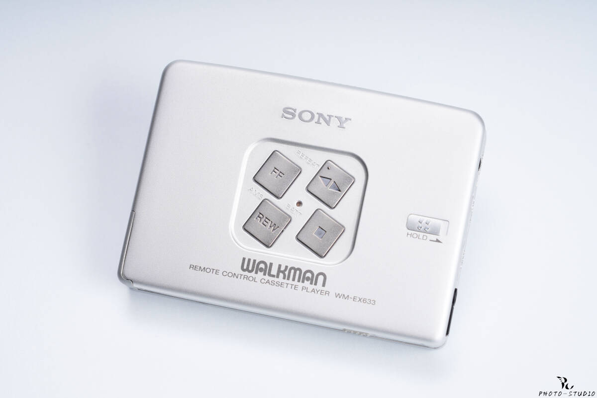 未使用丨SONY WALKMAN カセットウォークマン WM-EX633 シルバー 整備品_画像5