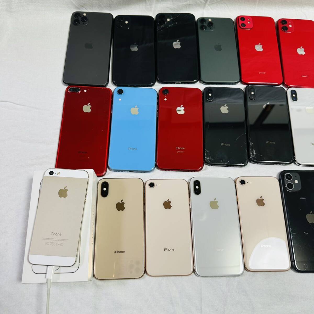 ジャンク まとめ売り25台Apple iPhone アイフォン_画像6