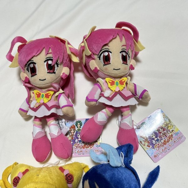 【当時物、現状品】Yes!プリキュア5GoGo! / ぬいぐるみ ～新しい戦士登場～/全長約17cm/キュアドリーム/キュアアクア/キュアレモネード_画像3