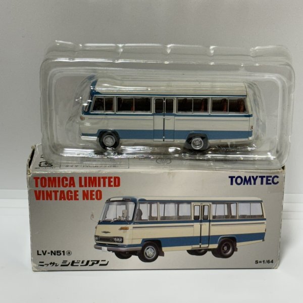 【未使用品】TOMICA LIMITED VINTAGE NEO/トミカリミテッドヴィンテージネオ/ニッサンシビリアン/LV-N51a/r6041801の画像1