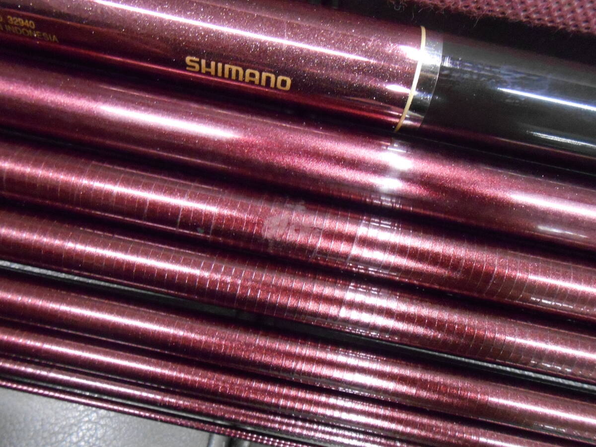 シマノ名竿　零釣法専用竿　ウルトラゲームカゲロウ　SUL70-75ZX　中古のお品です。ヤマメ、アマゴに最適。_伸縮の擦れがあります。
