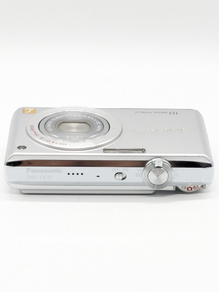 Panasonic コンパクトデジタルカメラ DMC-FX37 シルバー パナソニック コンデジ LUMIX_画像5