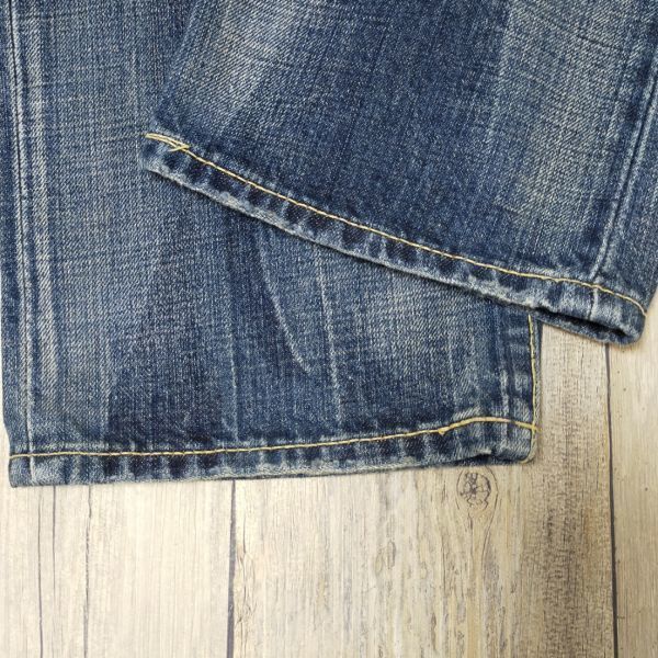 ☆COCOLULU CO&LU DENIM ココルル☆バックペイントデニム W25 S1131_画像4