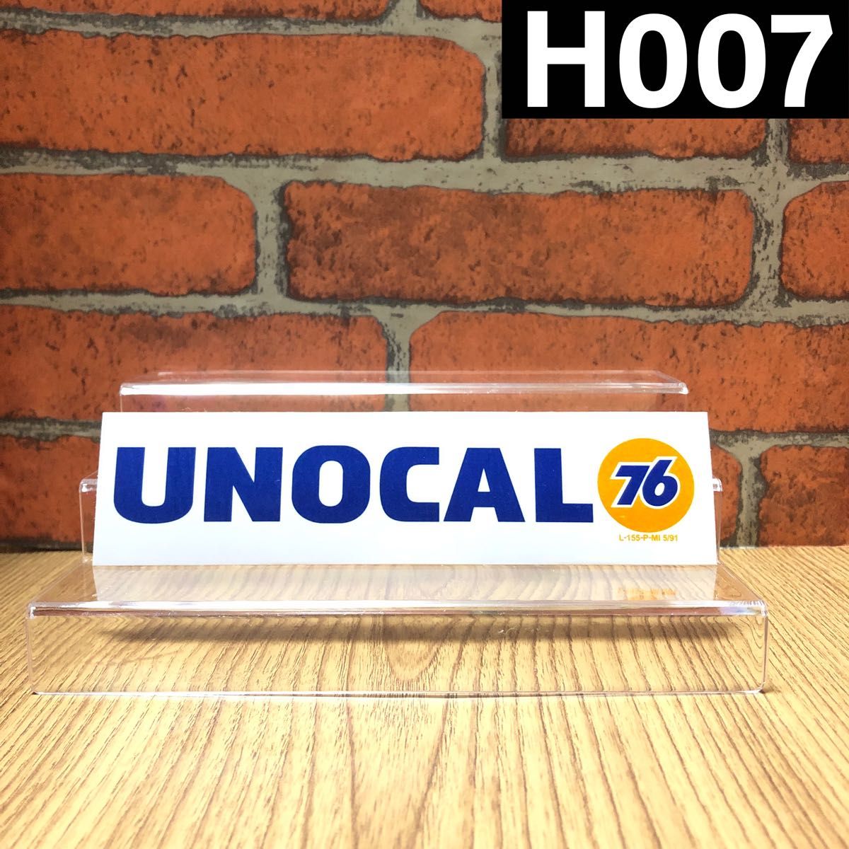【H007】 76 UNOCAL ユノカル ステッカー【匿名発送 】