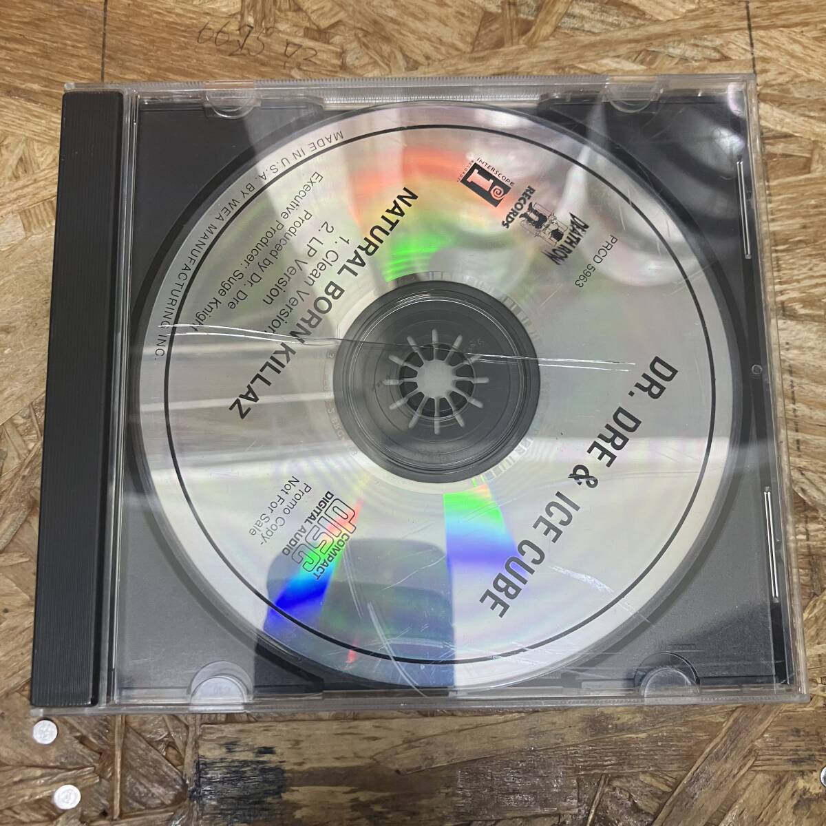 シ● HIPHOP,R&B DR. DRE & ICE CUBE - NATURAL BORN KILLAZ シングル,PROMO盤,DEATH ROW! CD 中古品の画像1
