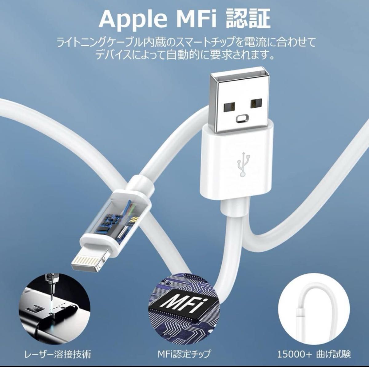 新品 未使用 iPhone Apple 充電器 高速 USBアダプタ 2ポート