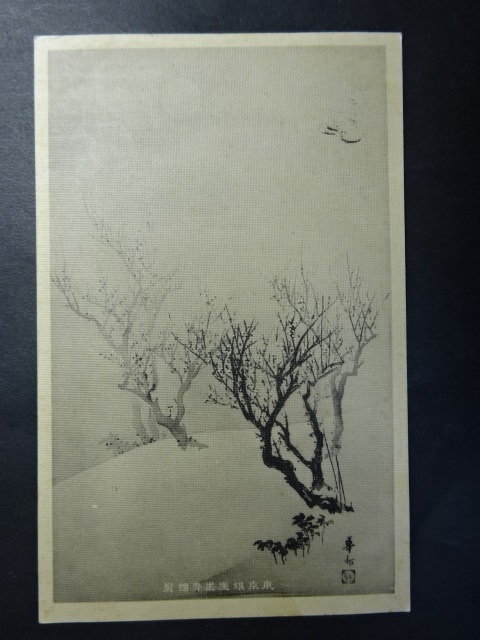 古絵葉書◆1405 東京銀座生秀館 エンタイア 画像参照。の画像1