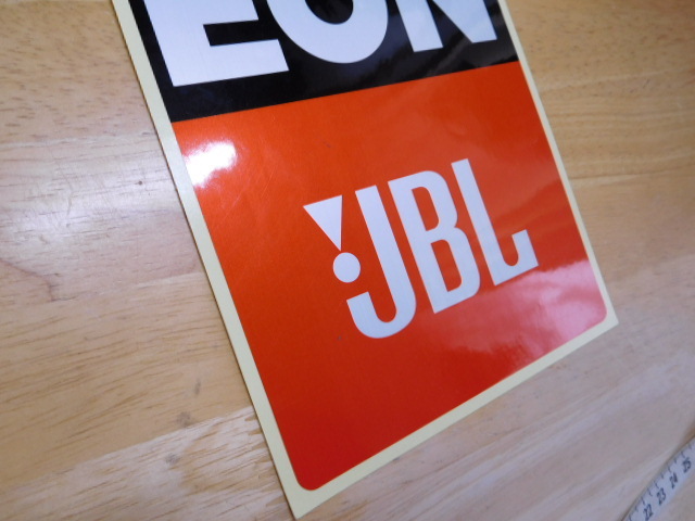  rare rare *. new goods stock goods *EON JBL* J Be L * sticker (13.7.×17.) speaker Manufacturers * shop front for / for sales promotion? not for sale?