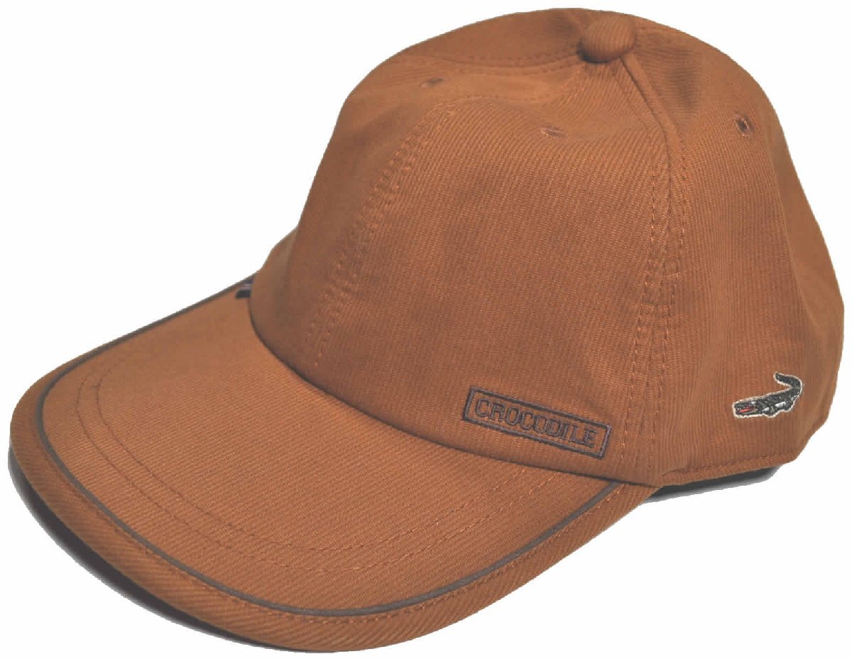 [クロコダイル] クロコダイル キャップ CAP 帽子 カジュアル 　　2茶　1610-15000_画像2