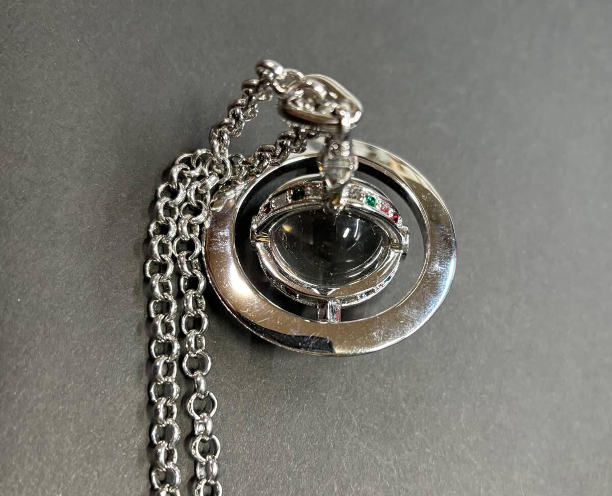 Vivienne Westwood／オーブ ペンダント／オーブ ネックレス／Orb Pendant Silverの画像4