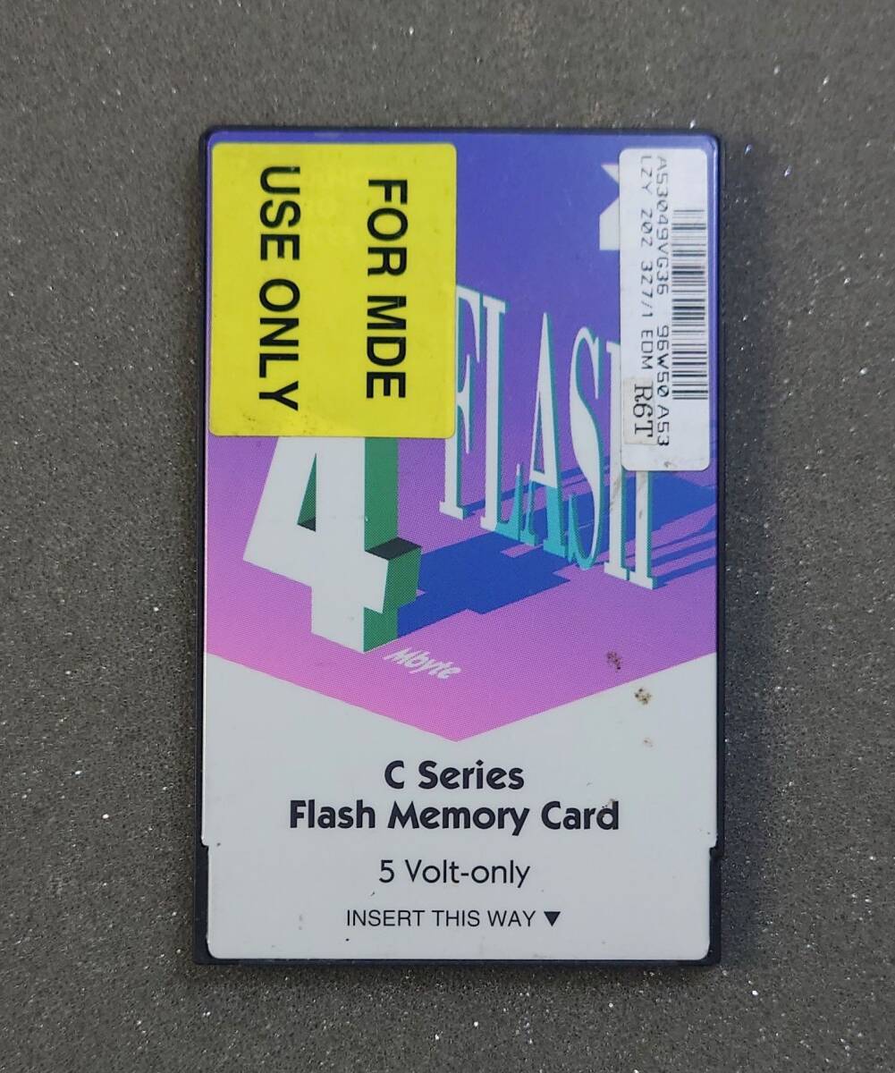 KN4742 【現状品】 C Series Flash Memory Card 5 Volt-only 4MBの画像1