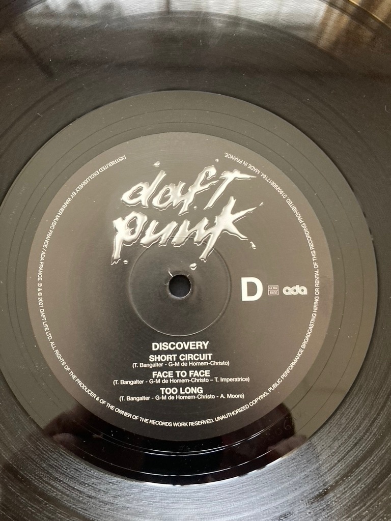 Daft Punk / Discovery 2LP 2021年盤の画像6