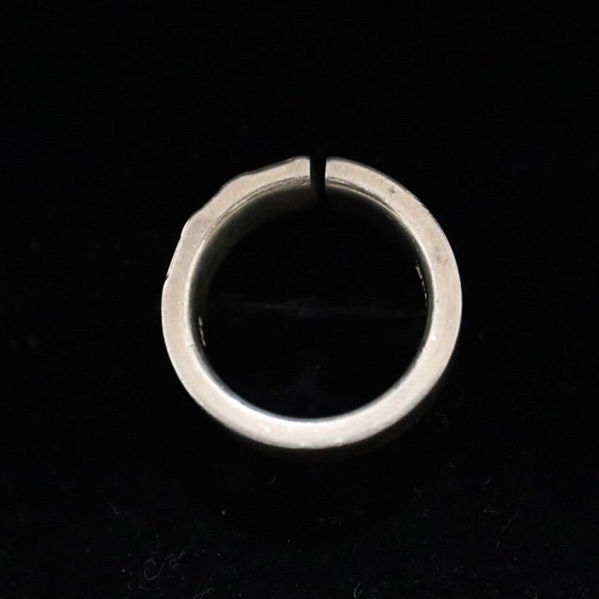 EMPORIO ARMANI エンポリオアルマーニ ロゴ 指輪 リング 約8.5号 925 スターリングシルバー ユニセックス レディース メンズ B69_画像3