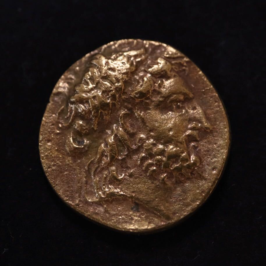 古代ギリシャ キリキア タルソス 青銅貨 銅貨 ギリシャコイン アンティークコイン IW2_画像1