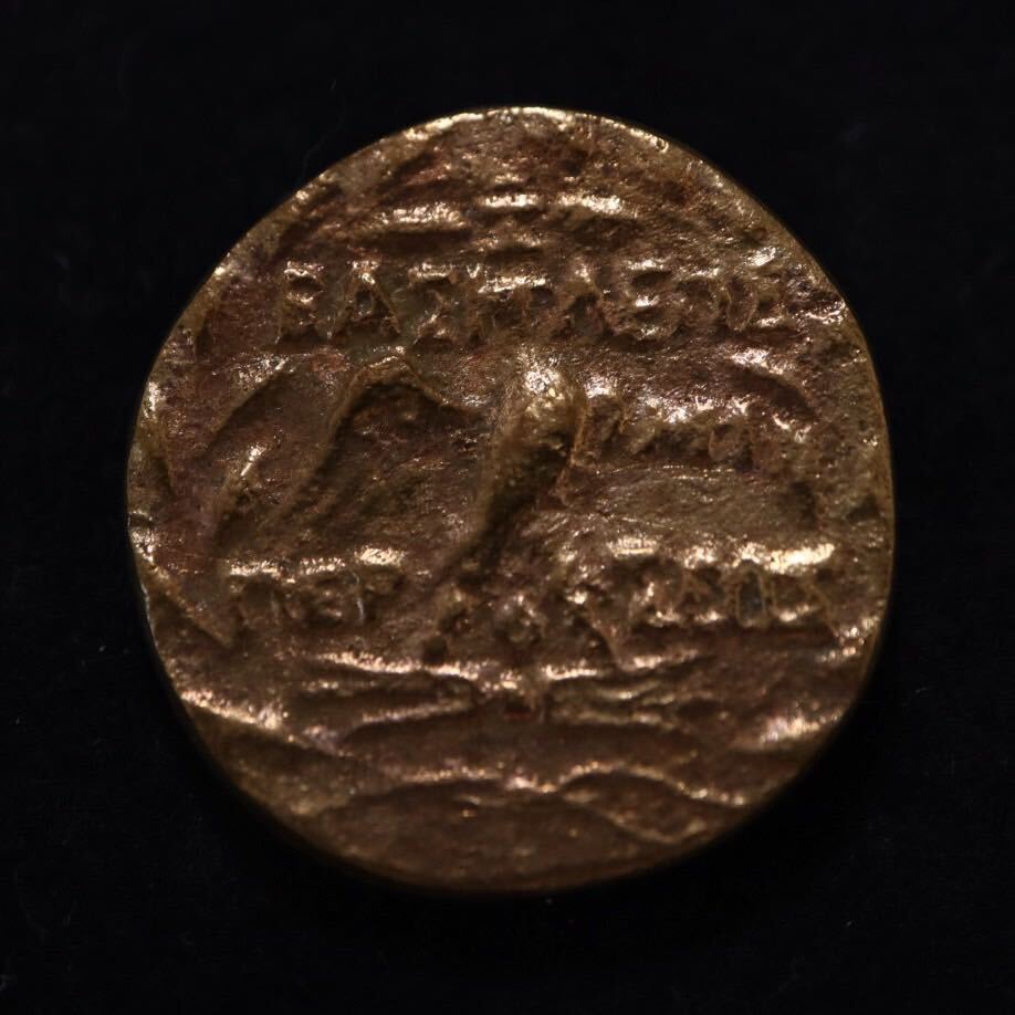 古代ギリシャ キリキア タルソス 青銅貨 銅貨 ギリシャコイン アンティークコイン IW2_画像2